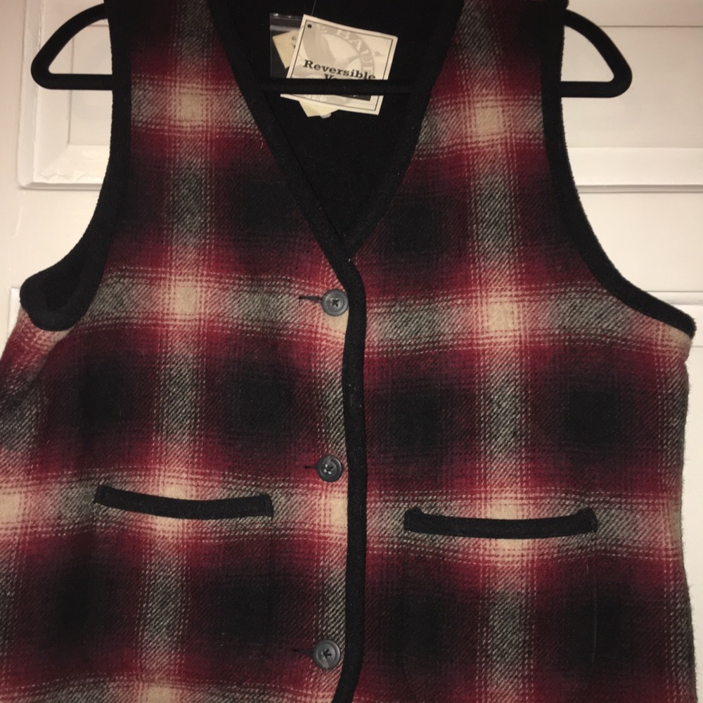 Eddie Bauer NWT Vintage Reversible Vest